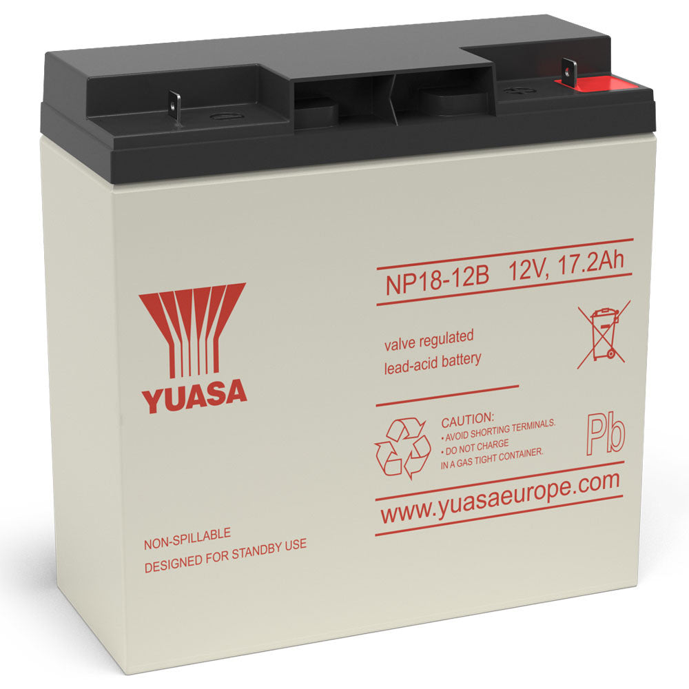 Yuasa NP18-12B VRLA Sealed Lead Acid Battery | 1 Pack