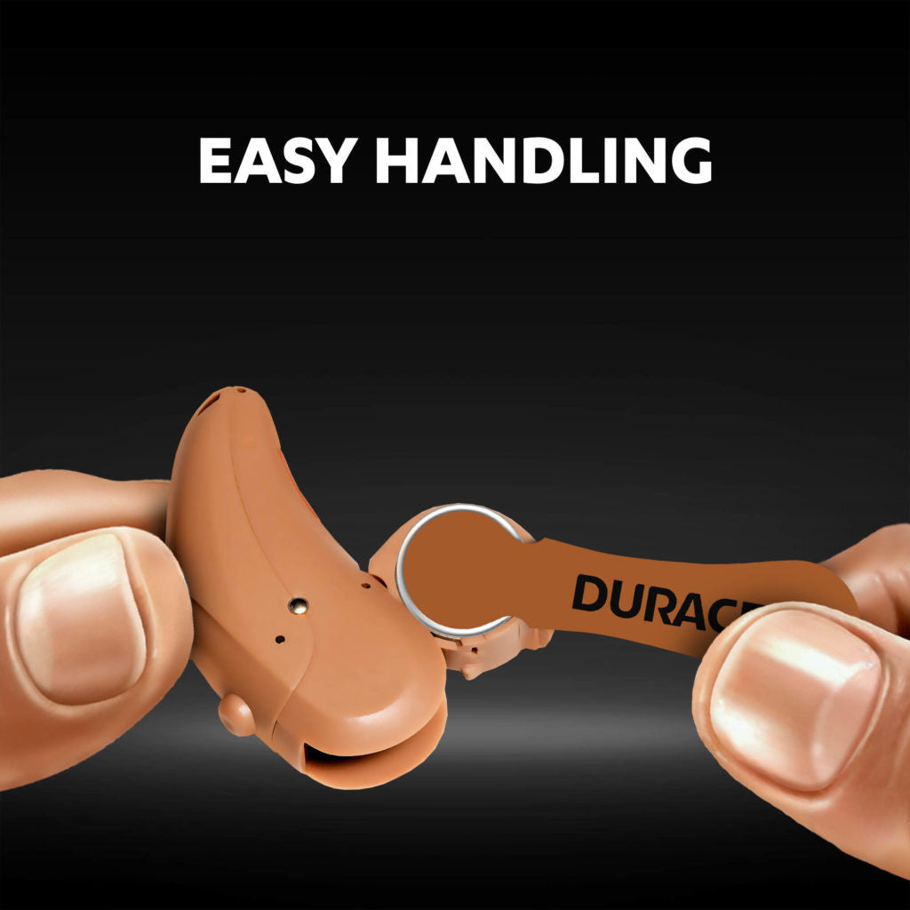 Duracell Activair Size 312 | Brown | Easytab Hearing Aid Batteries | 6 Pack
