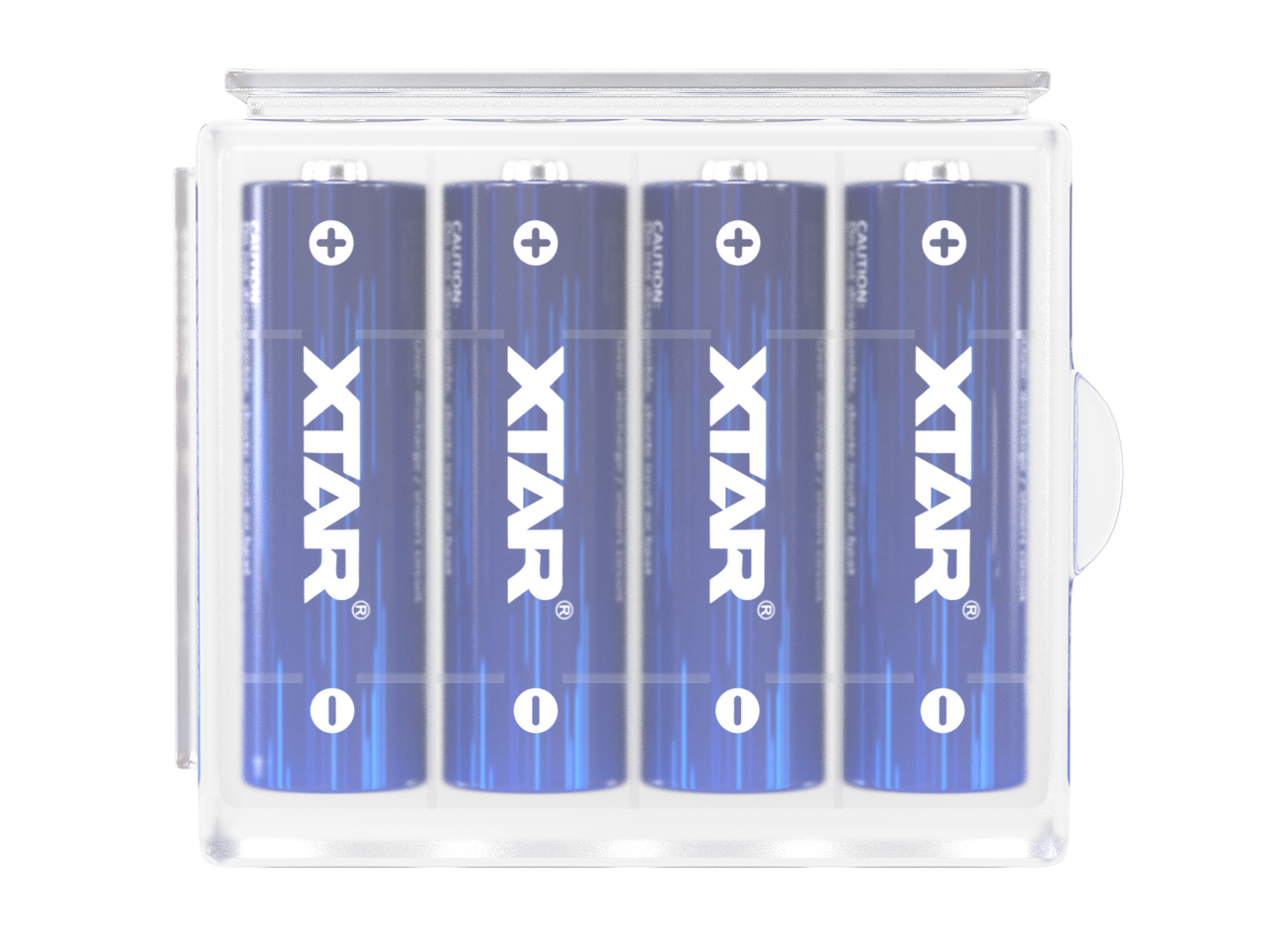Xtar 1.5V AA 2500mAh Lithium Rechargeable Batteries | 4 Pack