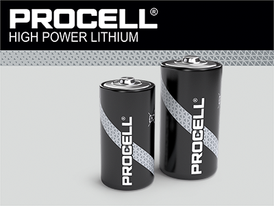 Procell High Power Lithium Intense CR2, 3V