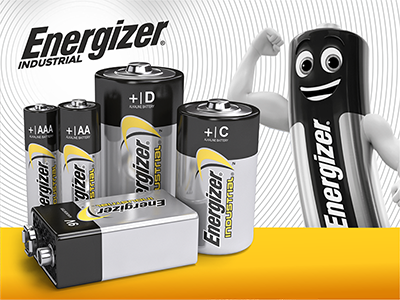 Energizer | AA, AAA, 9V, C, D In Stock