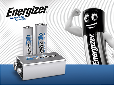 Energizer Ultimate AA L91 Lithium 1.5V Batteries x 80