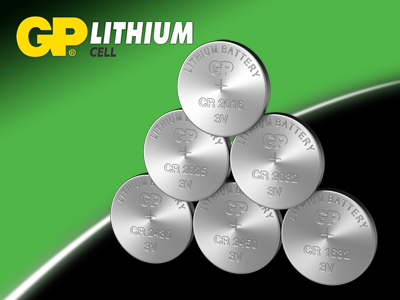 GP Lithium Coin Battery CR1632