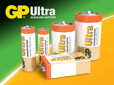 GP Ultra Alkaline Batteries