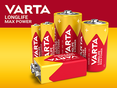 Varta Longlife Max Power Batteries