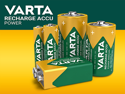 Varta Rechargeable Batteries
